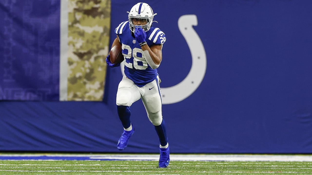 Colts RB Nyheim Hines (concussion) exits game - National Football Post