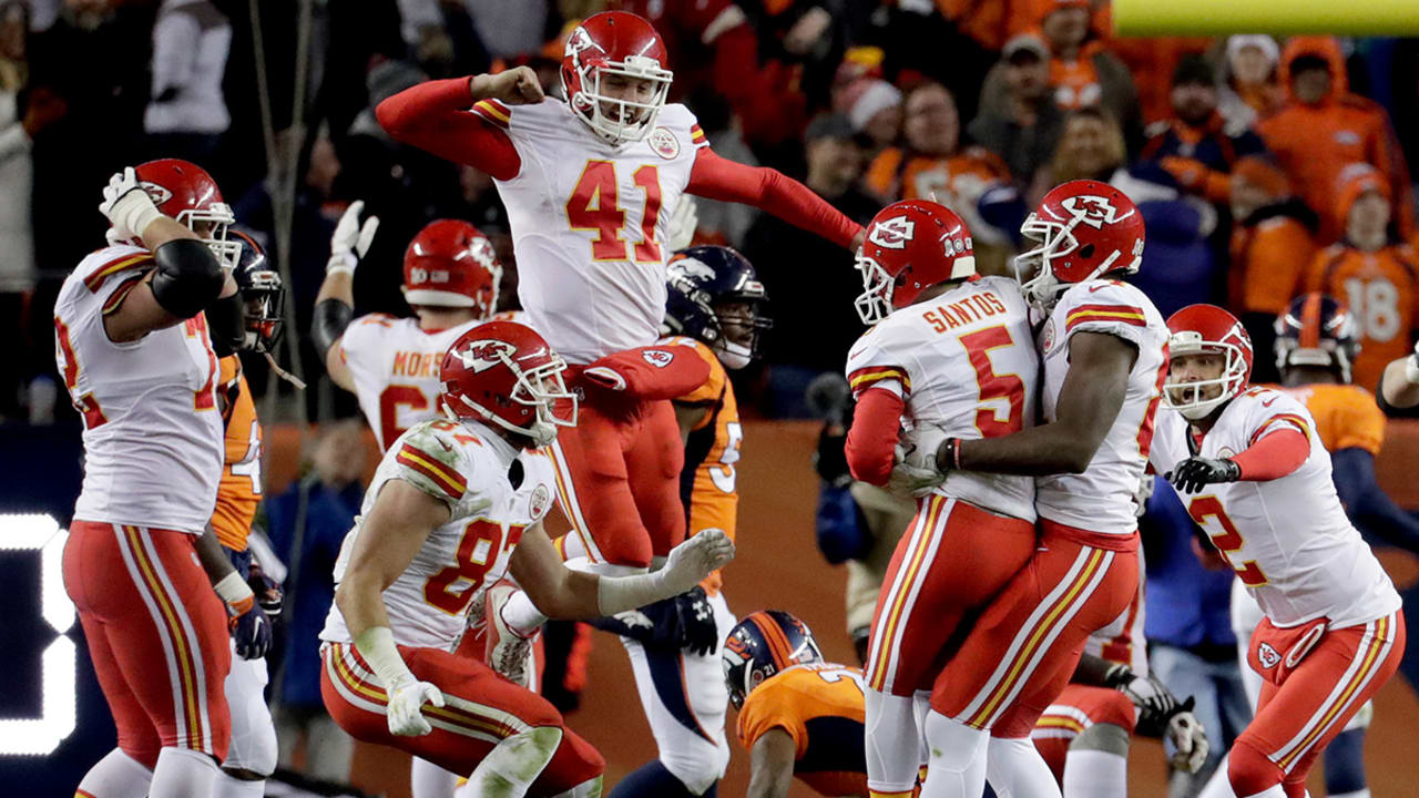 Chiefs top Broncos in overtime on pinball field goal