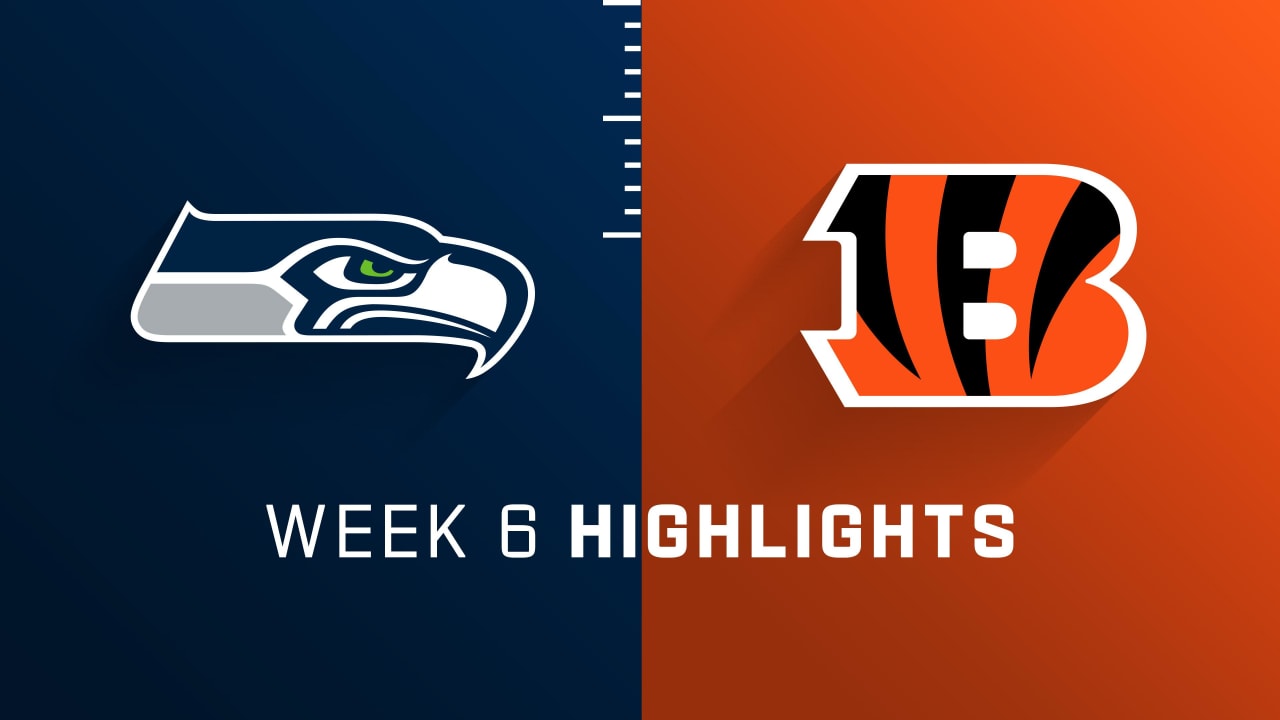 Seattle Seahawks vs. Cincinnati Bengals highlights Week 6