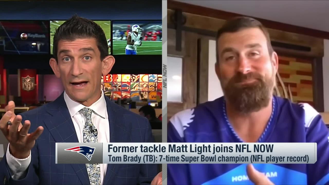 Former NFL offensive tackle Matt Light discusses Tom Brady's move from ...