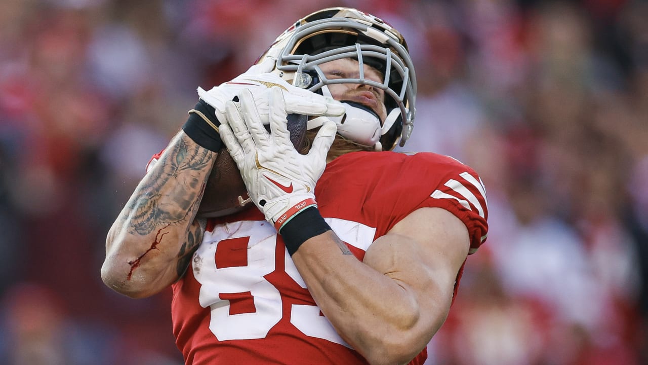 George Kittle Celebrated Like a DB After Impressively Preventing  Interception on Errant Pass