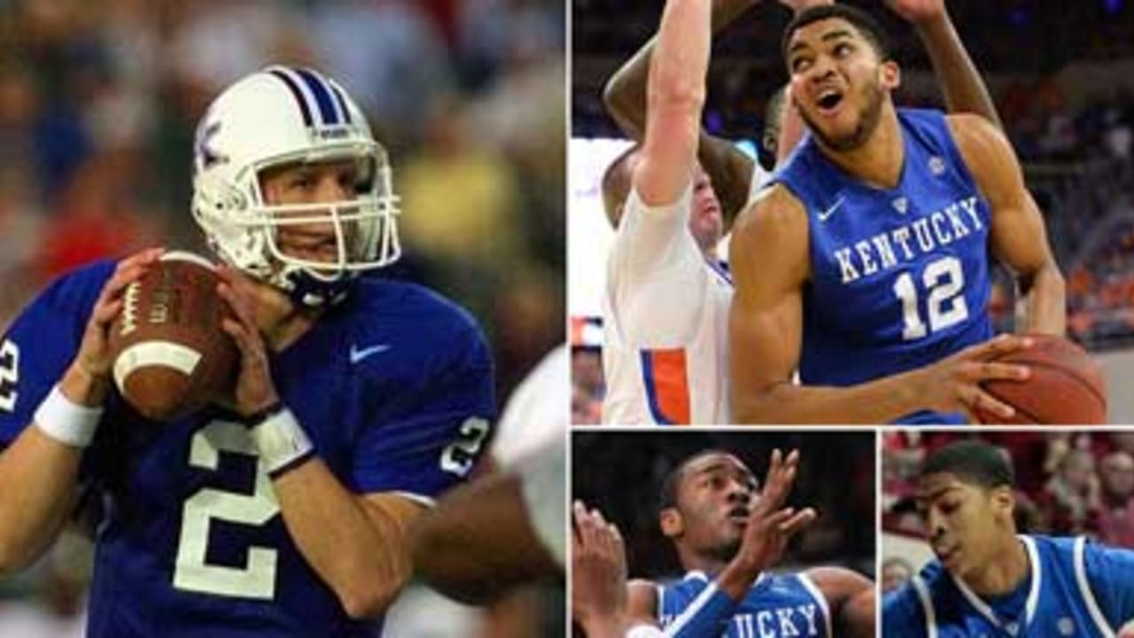 Schools with No. 1 picks in NFL and NBA drafts