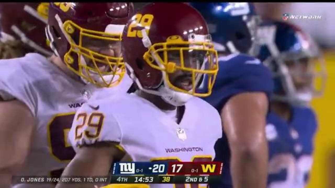 Injury Strikes Washington Commanders as Kendall Fuller Intercepts