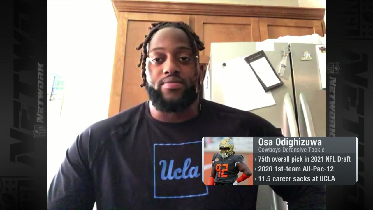 Dallas Cowboys DT Osa Odighizuwa: Playing Tom Brady and the Tampa Bay  Buccaneers Week 1 'is a good way to start my NFL career'