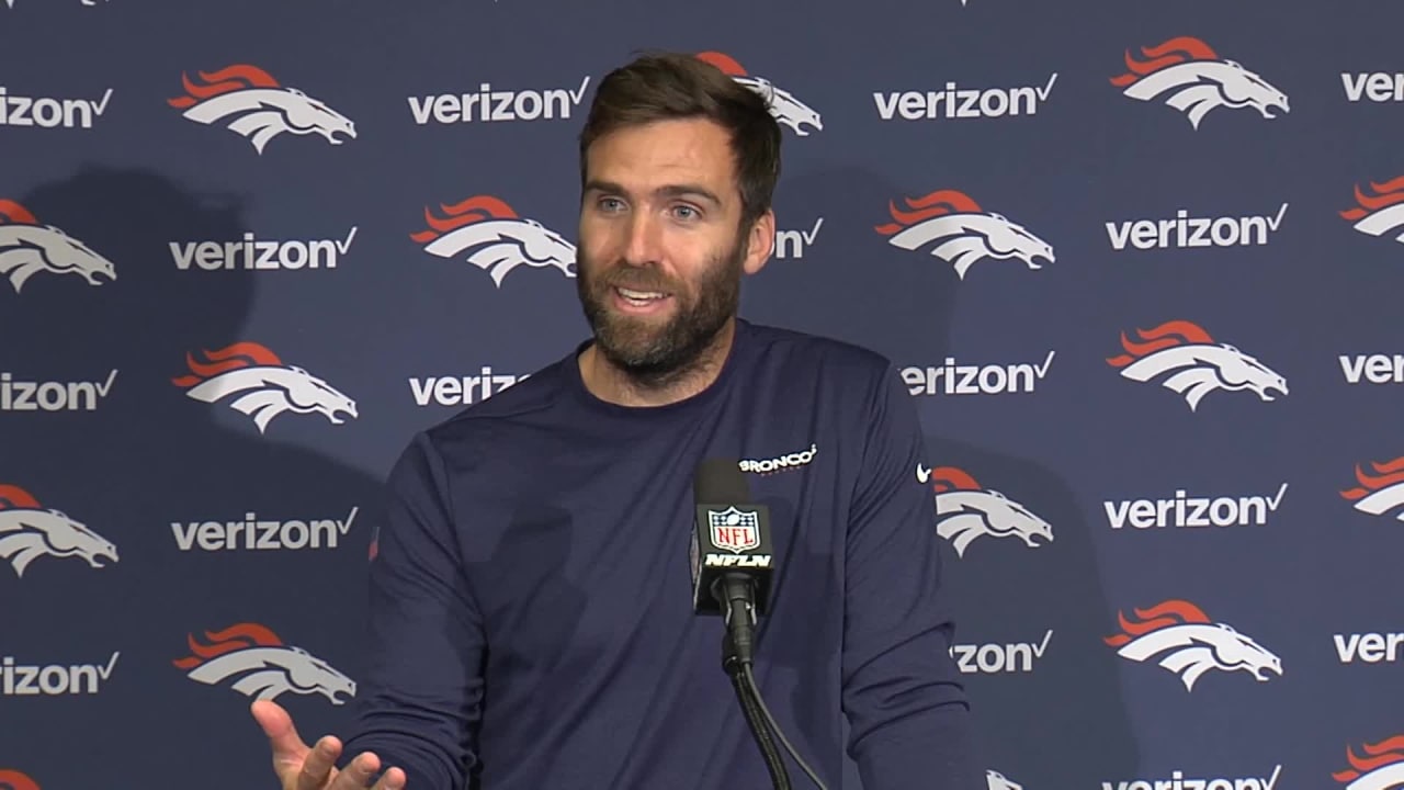 Denver Broncos quarterback Joe Flacco voices frustration after loss to ...