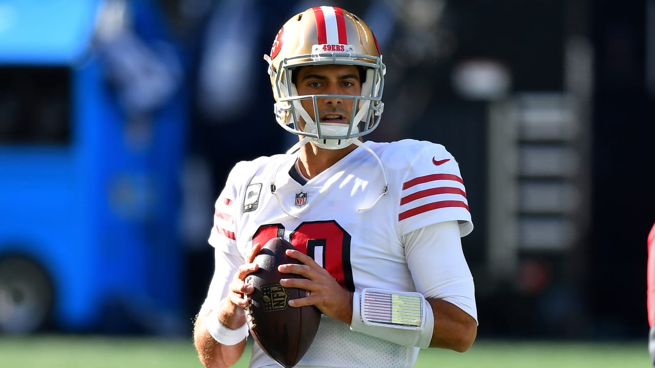 Mike Garafolo on X: The #Raiders are closing in on a deal with QB Jimmy  Garoppolo, sources say. After six seasons and a Super Bowl appearance with  the #49ers, Jimmy G is