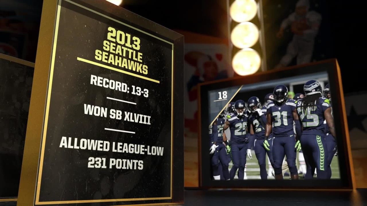  nfl 100 greatest teams no 18 2013 seattle seahawks