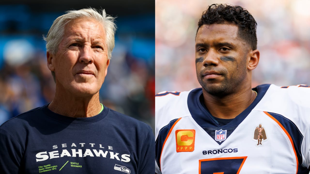 Denver Broncos: Russell Wilson dismisses wristband comment from Pete  Carroll