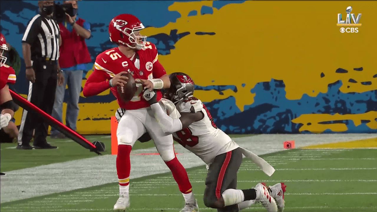 Patrick Mahomes Third Down Pass to Byron Pringle