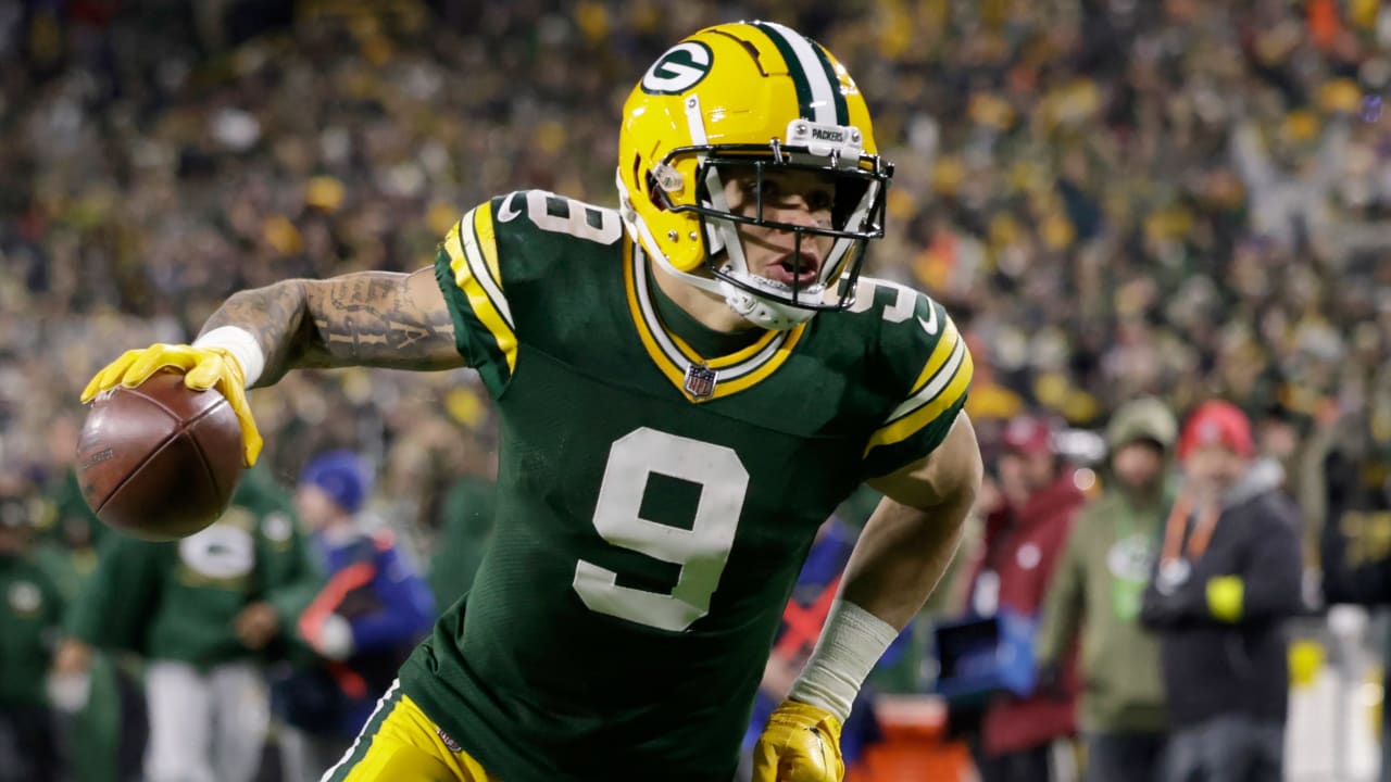 Best photos of Christian Watson's rookie season with Packers