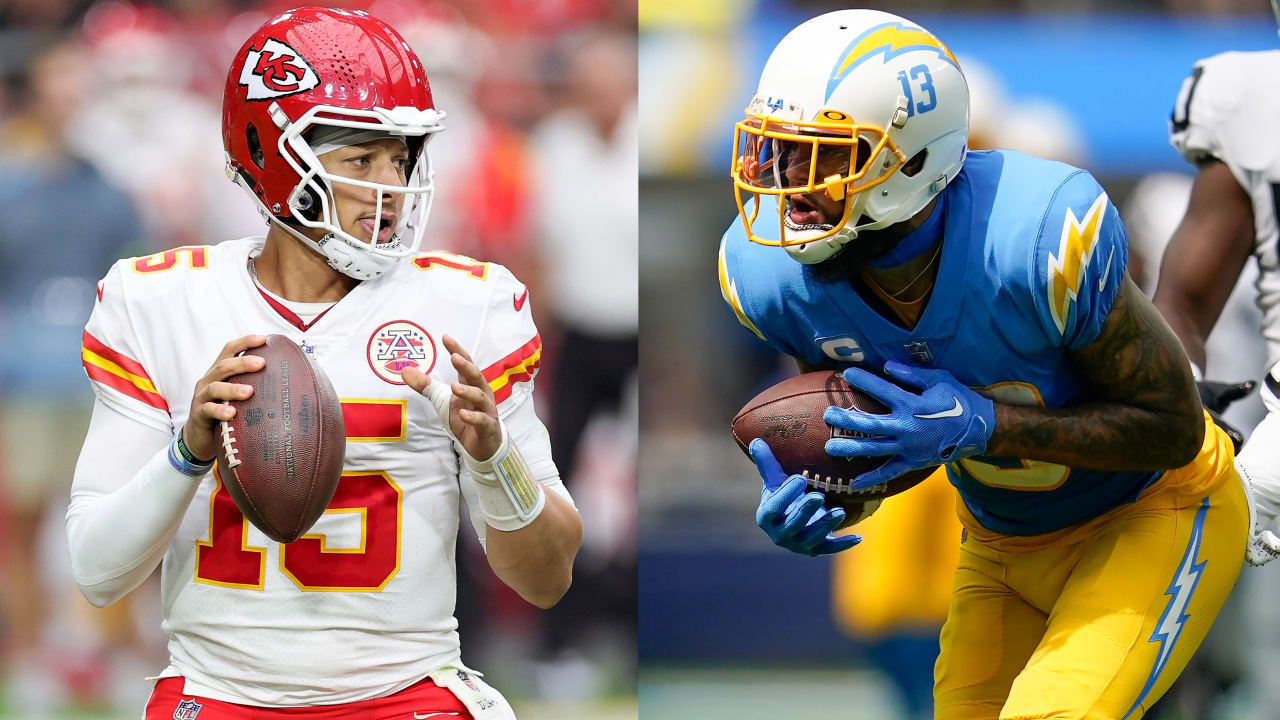 NFL Network Insider Ian Rapoport provides injury updates on Kansas City  Chiefs quarterback Patrick Mahomes and Los Angeles Chargers wide receiver  Keenan Allen ahead of TNF