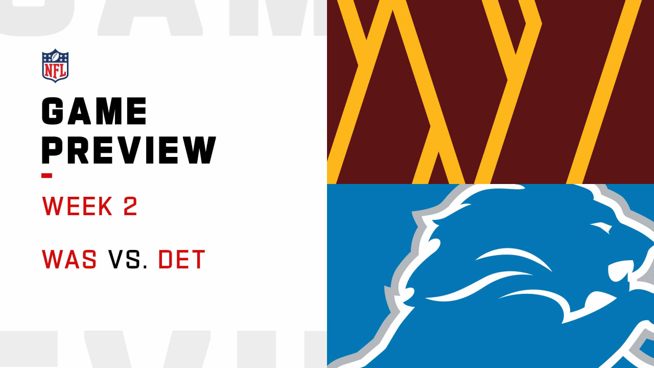 Washington Commanders vs. Detroit Lions preview