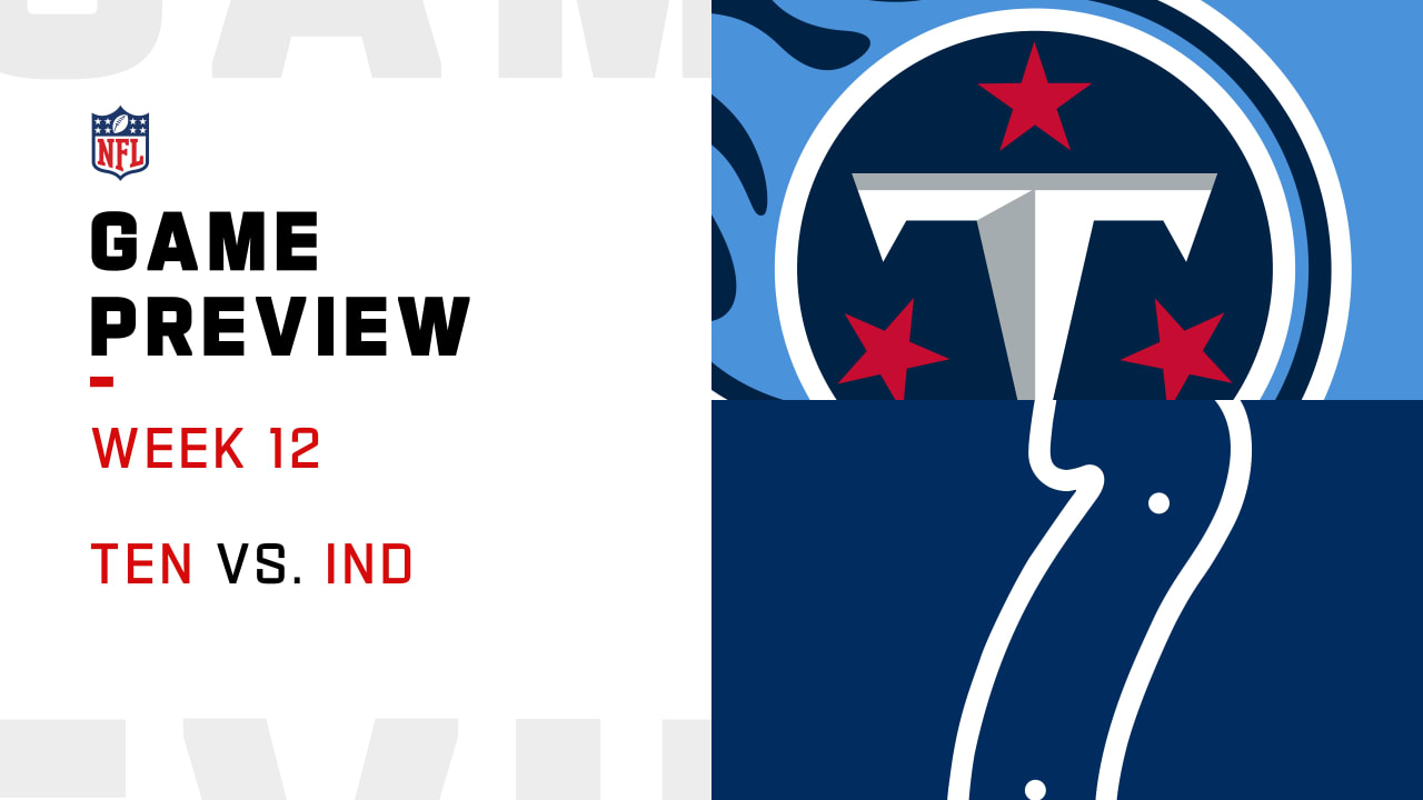 Tennessee Titans vs. Indianapolis Colts preview