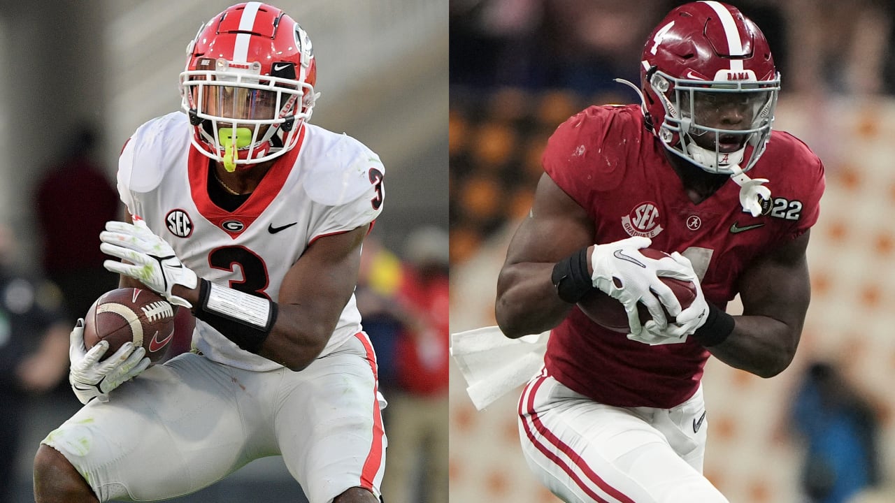 Sevenround 2022 NFL mock draft, Round 3 Zamir White, Brian Robinson