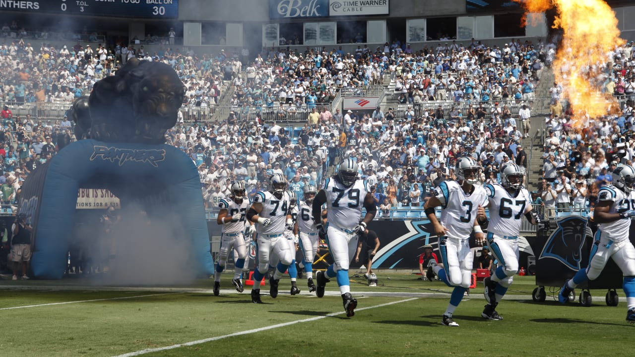 Eagles Panthers Football - Carolina Panthers players