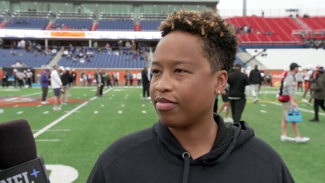 Washington Commanders' running backs coach Jennifer King discusses