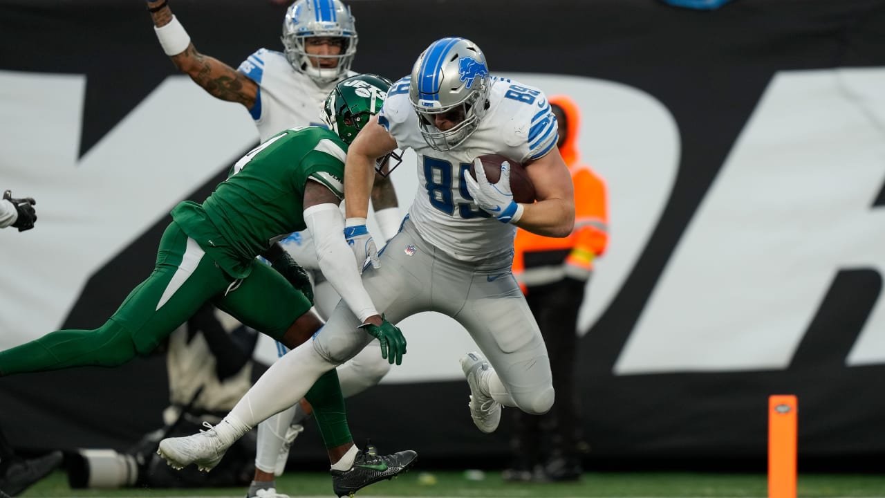 Philadelphia Eagles vs Detroit Lions Detroit Lions tight end Brock Wright  walks off the field at