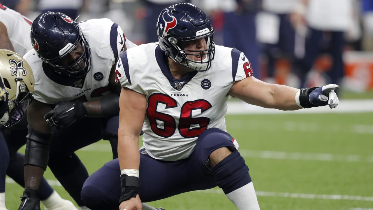 Texans agree to 3-year extension with OL Nick Martin