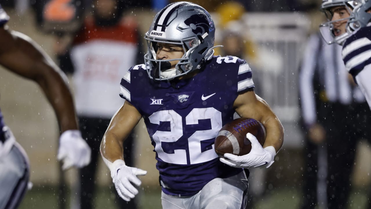 Kansas State football NFL Pro Day results, including Deuce Vaughn