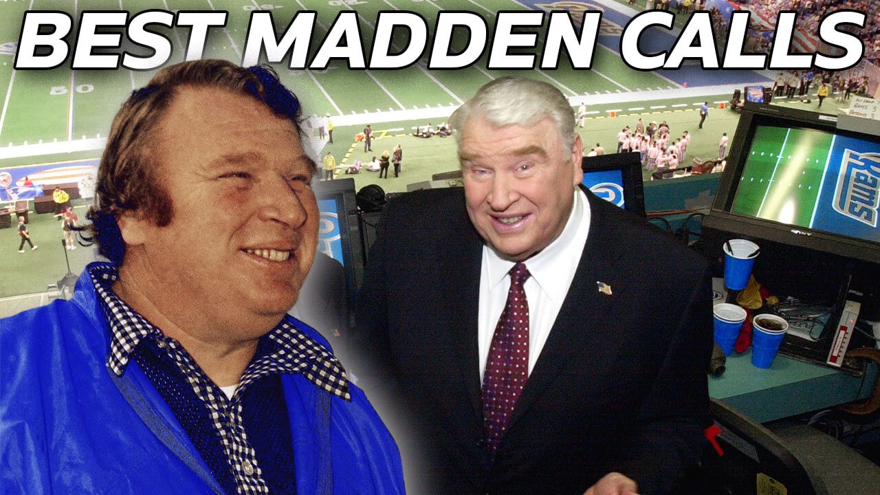 John Madden s Best Calls NFL Throwback