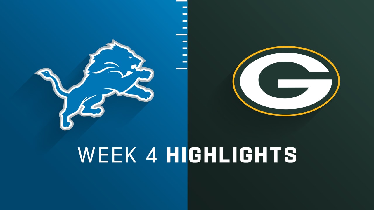 How to Stream the Thursday Night Football Lions vs. Packers Game Live -  Week 4