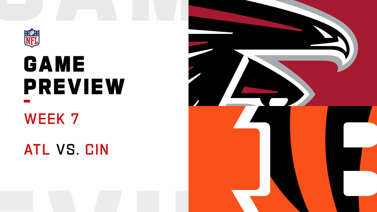 Atlanta Falcons vs. Cincinnati Bengals preview Week 7