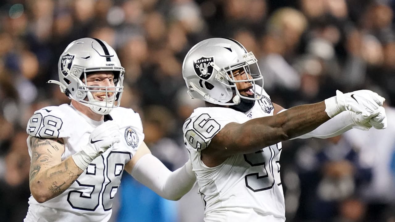 Raiders rookies Crosby, Ferrell relentless in victory