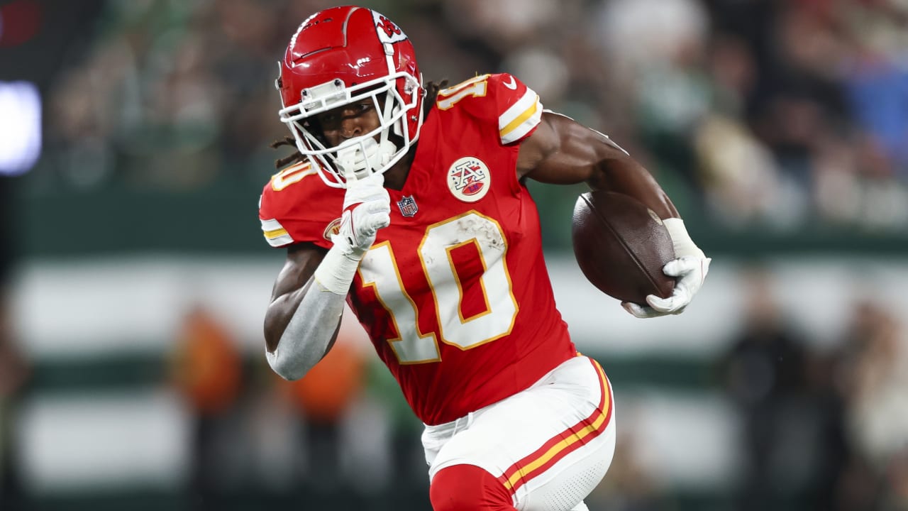 Homecoming Home Run: Kansas City Chiefs running back Isiah Pacheco explodes  for 48-yard TD