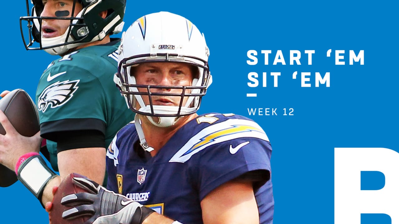 Start 'EM Sit 'EM Week 12