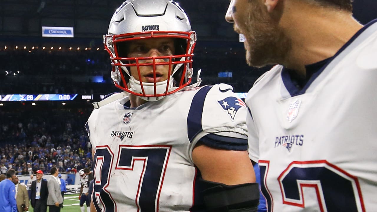 Gronk confirms he nixed Lions trade: 'Brady's my QB'