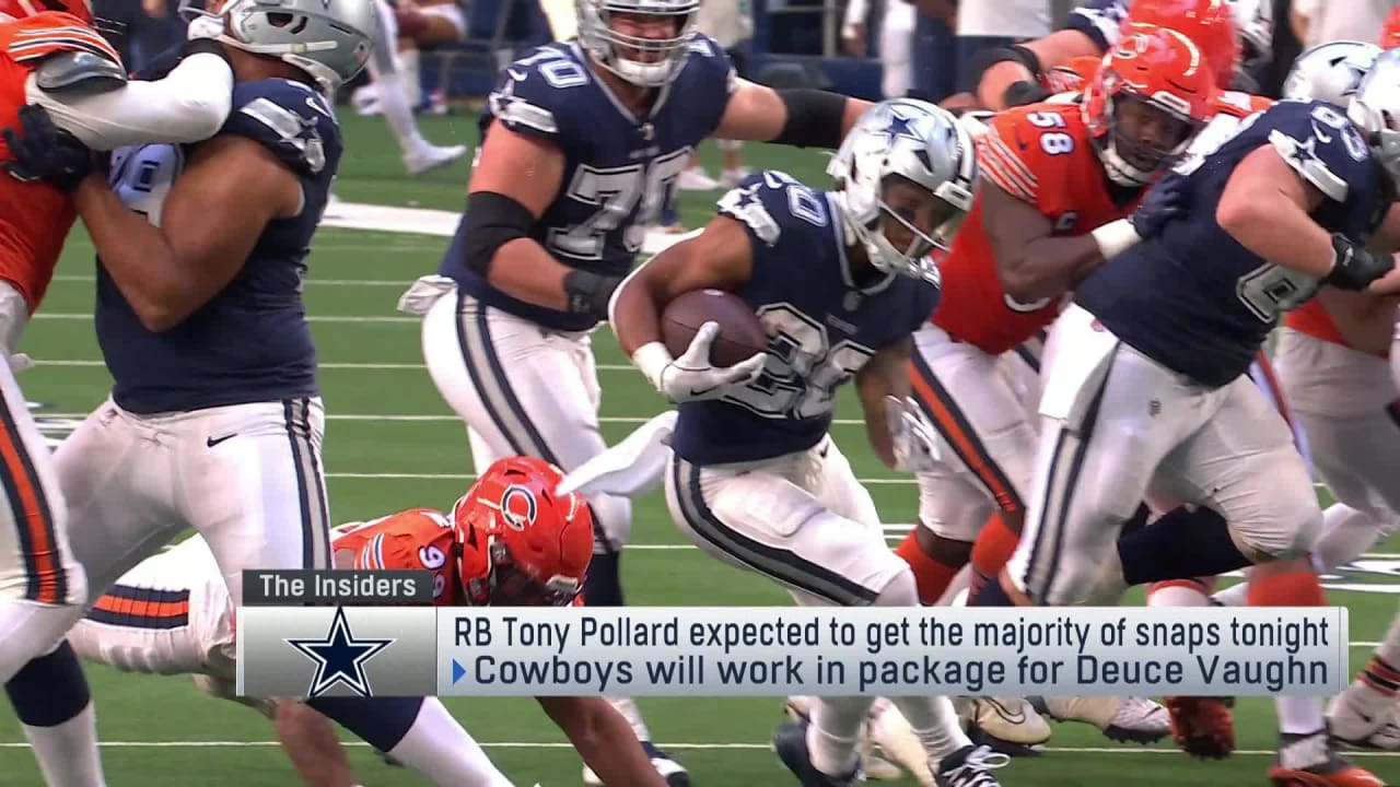 NFL Network's Tom Pelissero: Dallas Cowboys running back Tony Pollard  expected to get the majority of snaps tonight