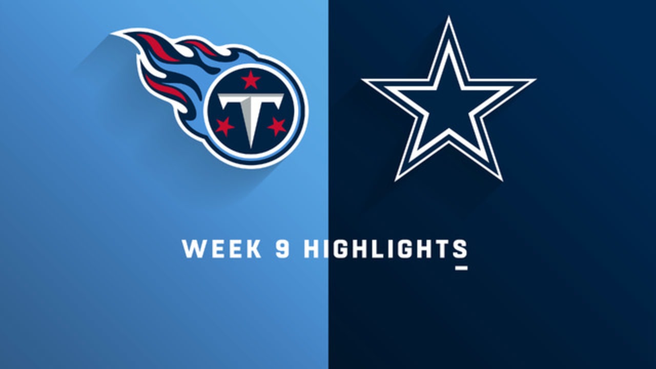 Titans vs. Cowboys highlights Week 9