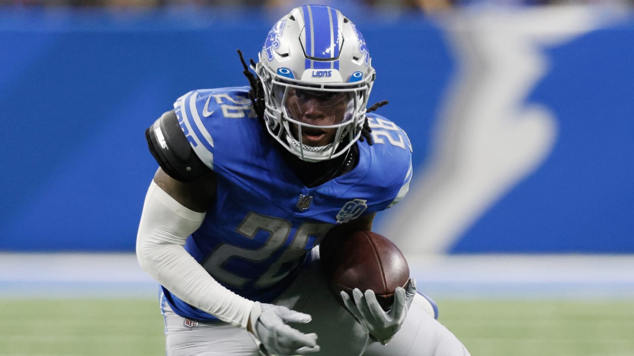 Lions Rookie RB Jahmyr Gibbs Modeled His Game After Thursday Night