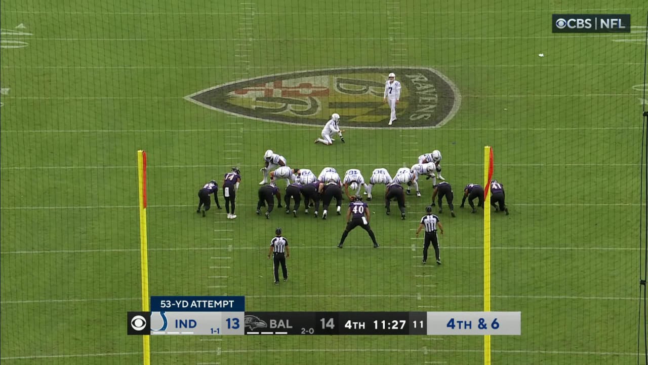 HIGHLIGHT  Matt Gay's 54-yard field goal gives Colts lead over