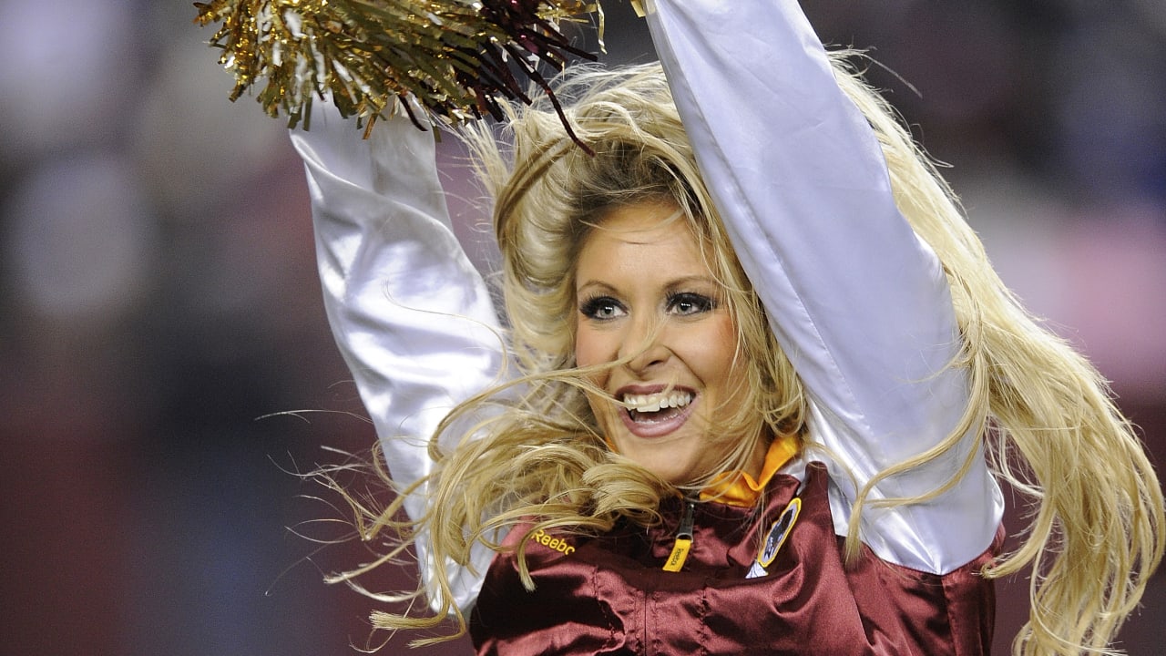 washington redskins cheerleader outfit