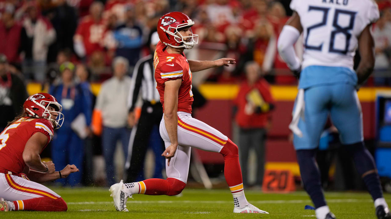 Kansas City Chiefs' Opening Drive Ends With Harrison Butker's 23-yard FG