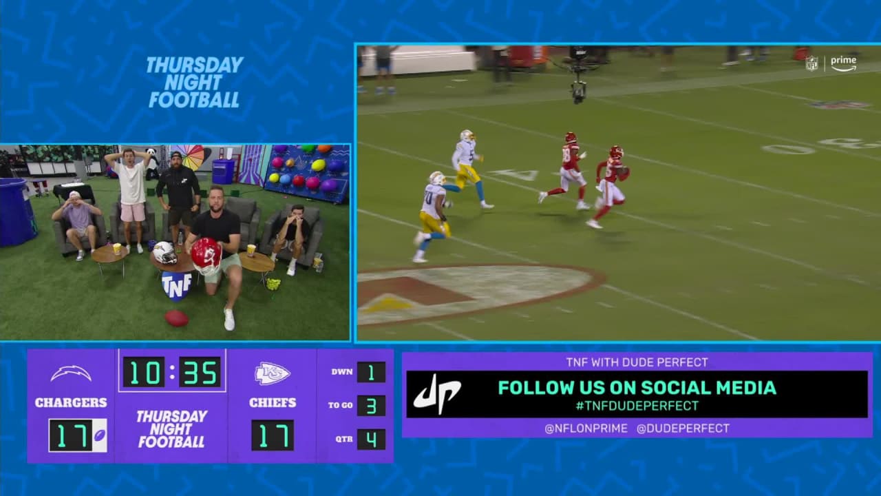 Dude Perfect crew reacts to Kansas City Chiefs rookie cornerback Jaylen
