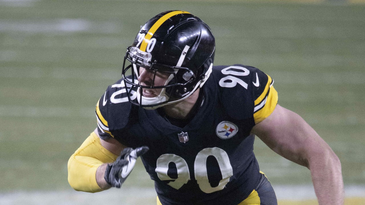 Pittsburgh Steelers linebacker T.J. Watt wins the Deacon Jones Award