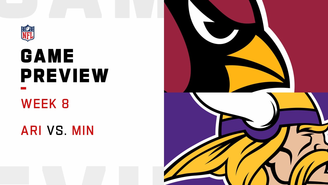 Arizona Cardinals Vs. Minnesota Vikings Preview | Week 8