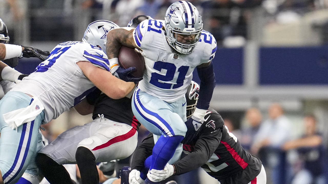 Every Dallas Cowboys Running Back Ezekiel Elliott Big Play From 2-TD ...