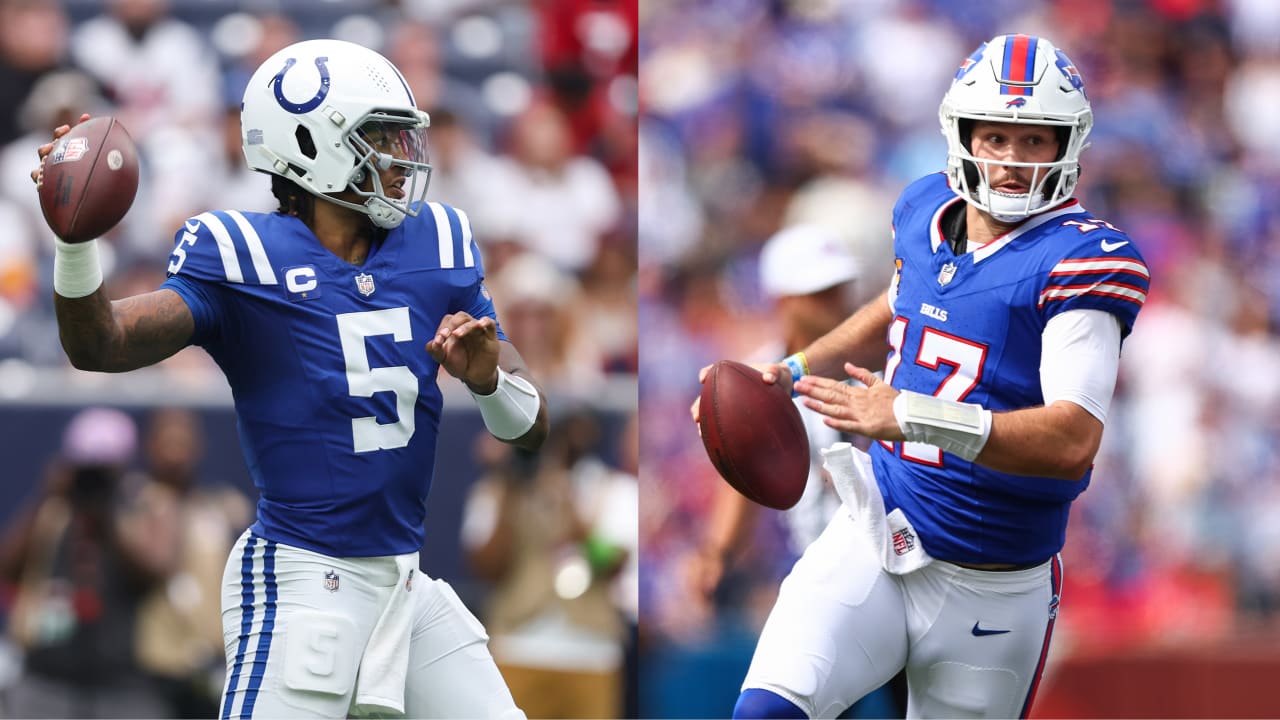 NFL stats and records, Week 2: Colts' Anthony Richardson in elite company;  Bills' Josh Allen back on track
