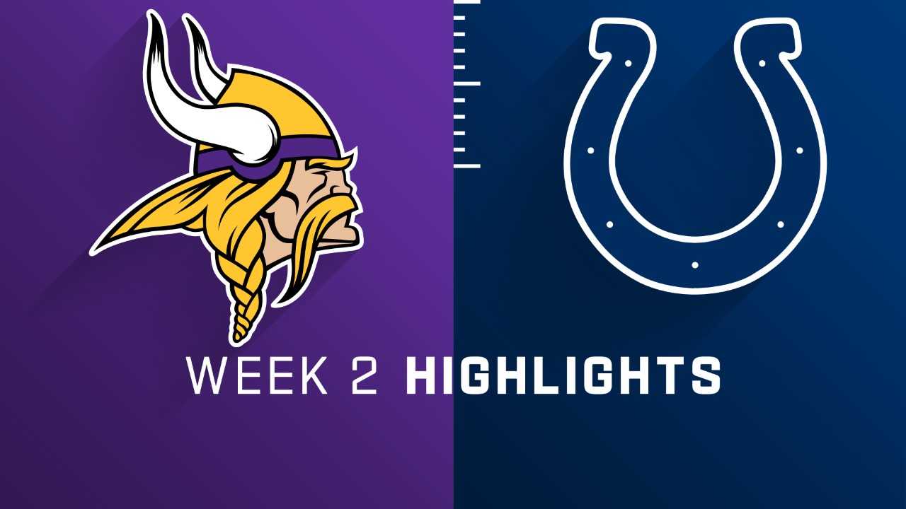 Minnesota Vikings vs. Indianapolis Colts highlights Week 2