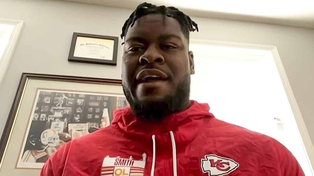 Kansas City Chiefs guard Trey Smith shares his 'full circle' moment