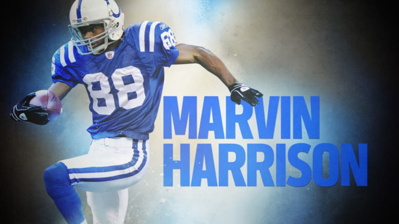 NFL Throwback Indianapolis Colts wide receiver Marvin Harrison career