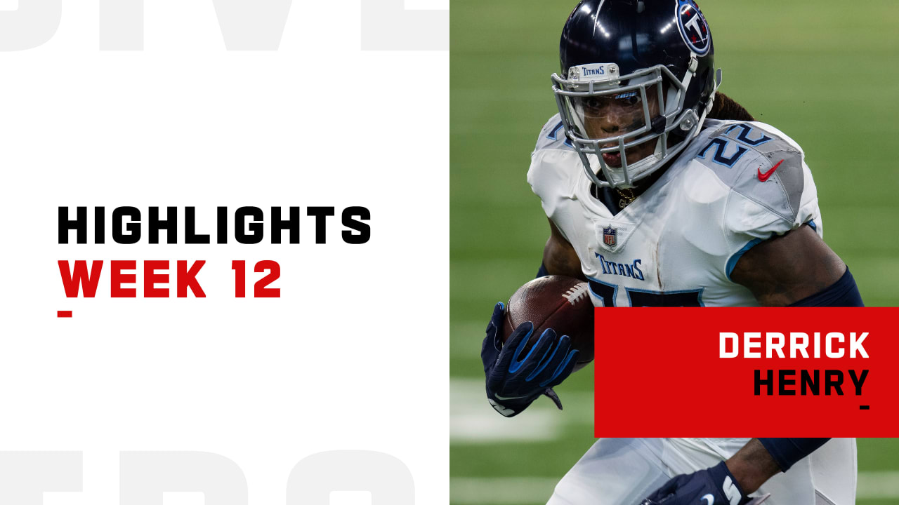 NFL Week 12 scores, highlights, updates, schedule: Derrick Henry