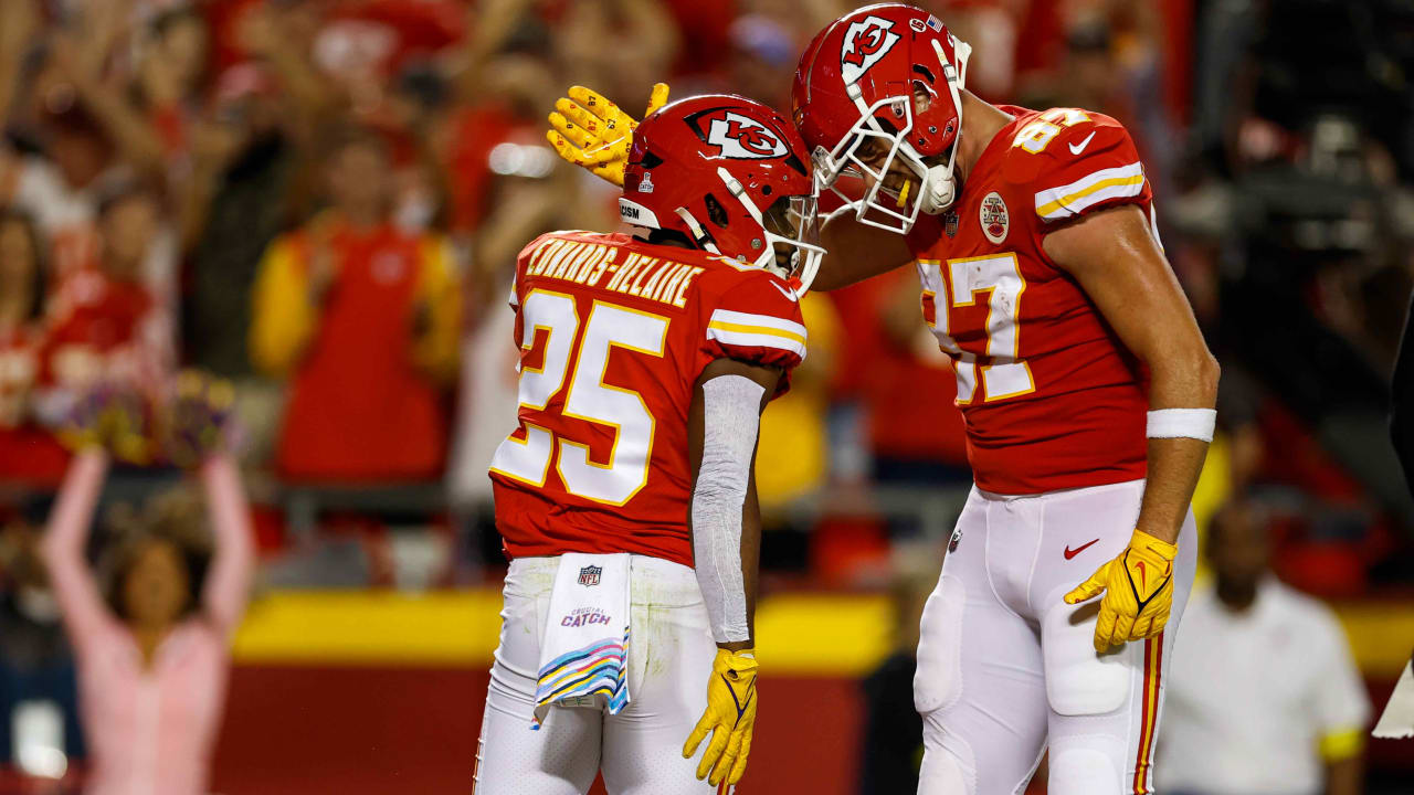 Patrick Mahomes, Chiefs outlast Vikings 27-20; Travis Kelce catches TD pass  after hurting ankle - The San Diego Union-Tribune
