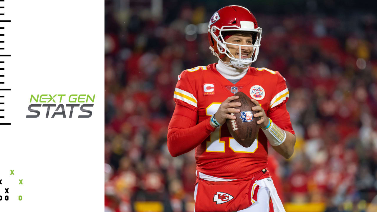 Next Gen Stats: Kansas City Chiefs quarterback Patrick Mahomes' 3