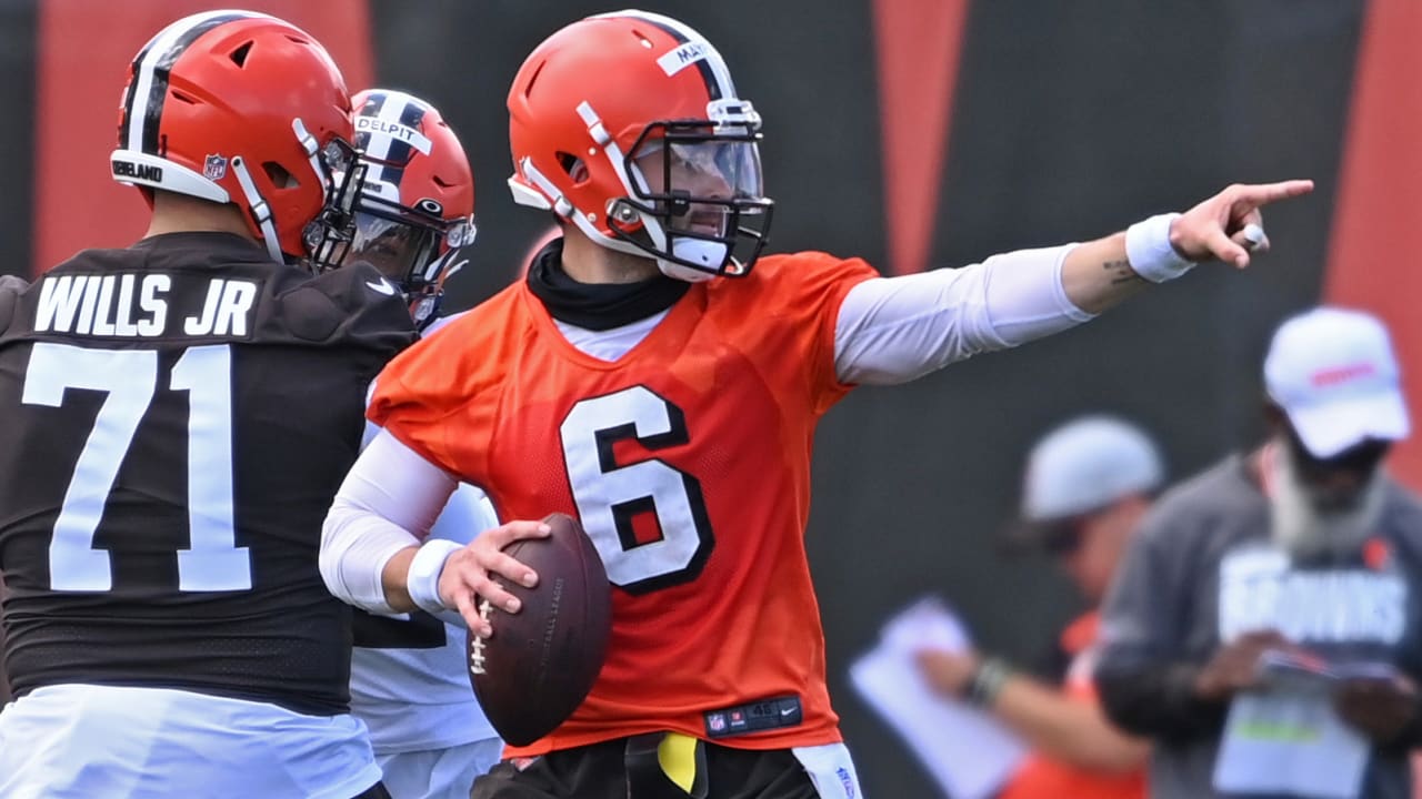 Highlights of QB Baker Mayfield & RB Nick Chubb at the NFLPA