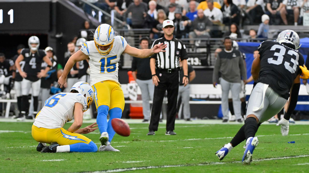 Cameron Dicker gets kick out of Chargers' drive to beat Titans