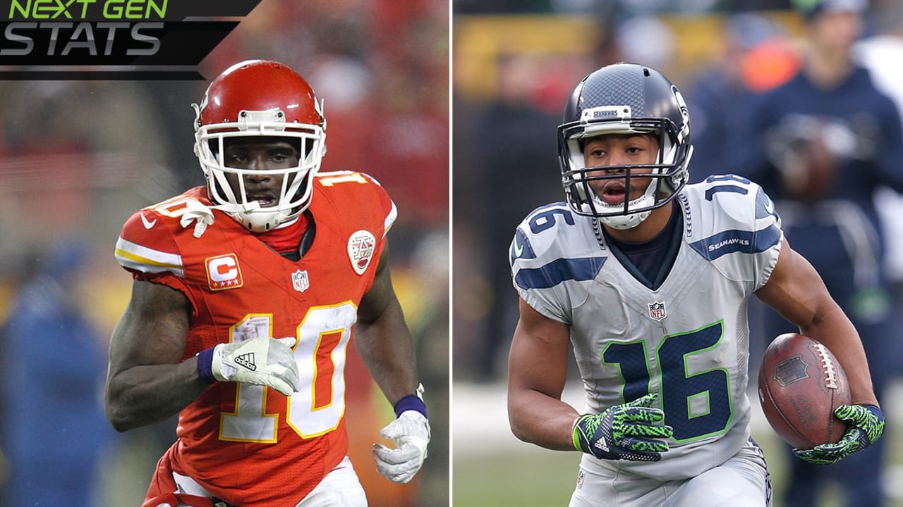 Tyreek Hill leads Top10 No. 3 receivers in separation